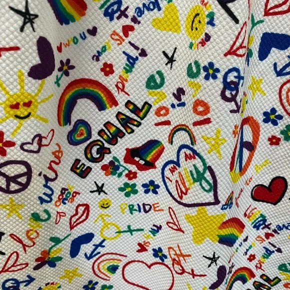 Torrid Rainbow Graphic pride equality Dress - Picture 5 of 8